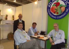 The team at the Atlas Pacific stand.