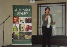 On Wednesday evening there was party hosted by Australia Fresh where heads of various sectors of the fresh produce sector were presented to the guests.