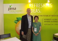 Richard Owen - ‎Vice President, Global Development at Produce Marketing Association with Mabel Zhuang - Managing Director, MZ Marketing Communications.