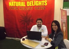 Juan Guzman from Bard Valley with Monica Bratiti, HPL Apollo.