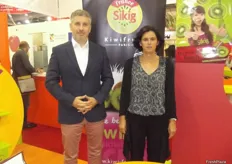 Julien Pedelucq and Pascale Begoulle from Sikig, france.