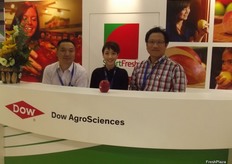 Xisheng Sun, Stephanie and Ted Yang, the SmartFresh Asian team.