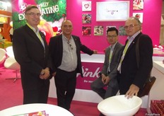 Gary Langford, Jean-Louis Colombat, Ryan Au and Jon Durham from Pink Lady.