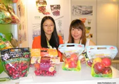 Ms. Anna and Ms. Ling for CCA Packaging MFTY. Ltd. - China
