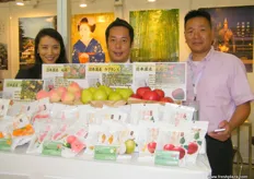 The DELTA International Co. Ltd. team: Kazumi, Edasawa and Ko Nakamura, delivers a variety of great tasting products such us nuts and dried Fruits - Japan