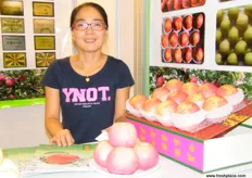 Rita Li, Sales Manager of Tongchuan Jinsheng Fruit - Shaanxi Province, China