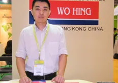 Tommy Fong of Wo Hing, the company consistently aims for becoming a “one stop shop” for every client who is looking for fresh products. - Hongkong