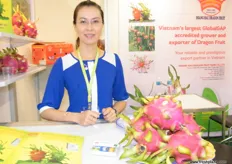 Lyn Thao, Improt and Export Manager of Hong Hau Dragon Fruit - Taiwan