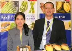 Arunee Chinnavong, Product Development Manager with Soothorn Sritawee, Director of Blue River Products Limited - Bangkok, Thailand