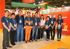 The Tokita team with their President / CEO Ike Tokita (4th from the left)