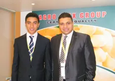 Ahmed El Bassoumy with Mohammed Fayed, Export Manager of Agro Alex Group - Egypt