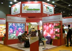 .. one of the Chinese Pavillions at the Asia Fruit Logistica