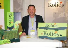 Christos Kolios, President / CEO of Kolios, Kolios produces and trades kiwi, citrus and strawberries - Greece