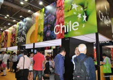 A very busy Chile stand.