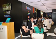 All tables are occupied throughout the days with people connecting and doing business.