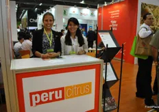 Marianela Rodríguez (CPF Peru) and Melisa Caballero of the company Dominus, as well in Peru.