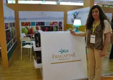 Sandra Ciccarelli, Fragapane Argentina. This company is dedicated to the production, packaging and export of fresh fruit.