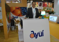 Nicolas Rabinovich of Citrus sur from Argentina. Ayuí is part of the overall company Citrus Sur.