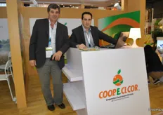 Héctor Martín Reniero and Javier Obregón, Coopecicor Argentina.