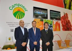 Team of Camposal: Sergio Torres, Niels van Rijn and Guillermo Espinosa B.