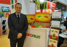 Ilenio Bastoni representing Apofruit, Italy.