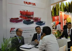 Italian Linpac Packaging. The man in the middle is Giuseppe Montaguti, President and managing director.