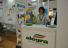 Alegra, the Italian fruit company: Manuela Sangiorgi.