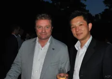 Marcel van der Linden from Redstar with Michael Ming from Redstar Shanghai.