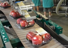 Apples on foodtainer receive a label