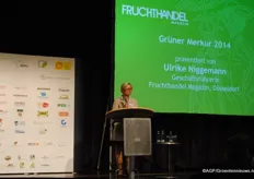 De Grüne Merkur, a prize in the international sector, went to the REWE Group due to their efforts to make the sector sustainable.