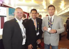 Jeppe Kold - Total Produce Direct, Sergio Castro and Ray Hoffman from Locus Traxx Worldwide.