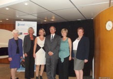 The Cool Logistics Team. Helen Coffey, Rachel White, Annelies Theodorou, Alex von Stempel, Holly Thompson and Anne Williams.