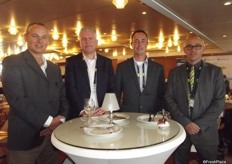 Marco Vermet - Kloosterboer, Ronald van Rutten - Hellmann, Ivo Koopman - Hellmann and Pascal Goormans - Special fruit.