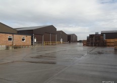 New storage and packing sheds at Moat Farm, Tonbridge in Kent.