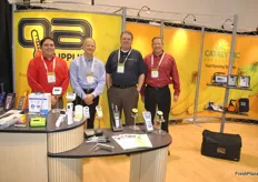 Russ Holt, Greg Akins, Michael Larman (Felix Instruments) and Steve Page of Catalytic Generators