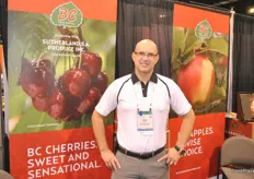 Chris Pollock from BC Tree Fruits is looking forward to this year with an excelent crop.