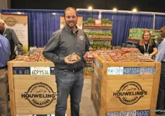 David Bell from Houweling’s Tomatoes. They have a new grape tomato that has a lower yield, but is much sweeter.