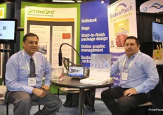 Mohsin Masud and Raymond Palma from Chantler Packaging