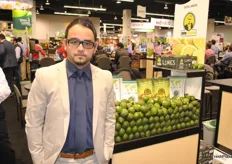 Diego Morales works in the Guatemalan office to do the sales for Don Limon for the US market.