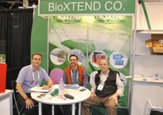 Julien Aumar (on the left) from BoXtend with customers