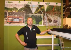 Renko Schuil from Metazet/Formflex knows everything about gutter systems. In Spain, the company is especially focussed on the strawberry-cultivation in Huelva.