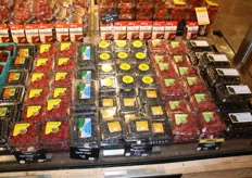 Driscoll’s provided the soft fruit section