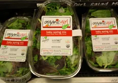Organic lettuce mix