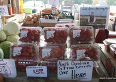 Strawberries from the area