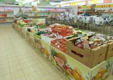 The fresh produce department.