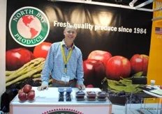 Eric van Olshove of North Bay Produce managed to bring soft fruit from the U.S. to Dubai undamaged.