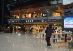 A visit to City Shop, a high end supermarket in a shopping mall.