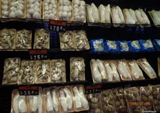 A wide selection of mushrooms.