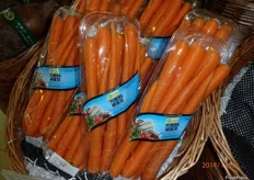 Nice long carrots.