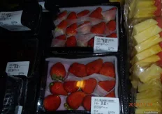 Big strawberries the only product lacking in quality.